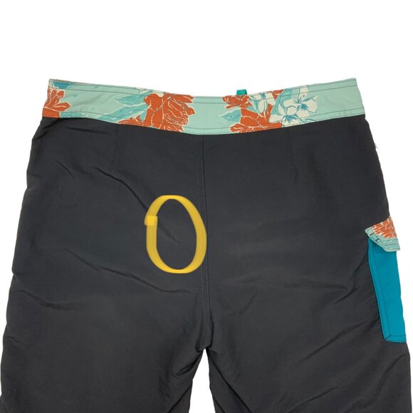 Patagonia Mens Patch Pocket Wavefarer Board Shorts 29 Cargo Swimwear Gorpcore - Picture 6 of 12